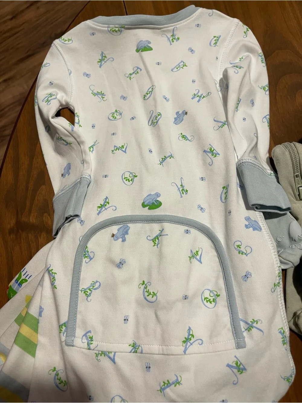The Beaufort Bonnet Company Alphabet Footie Pajamas